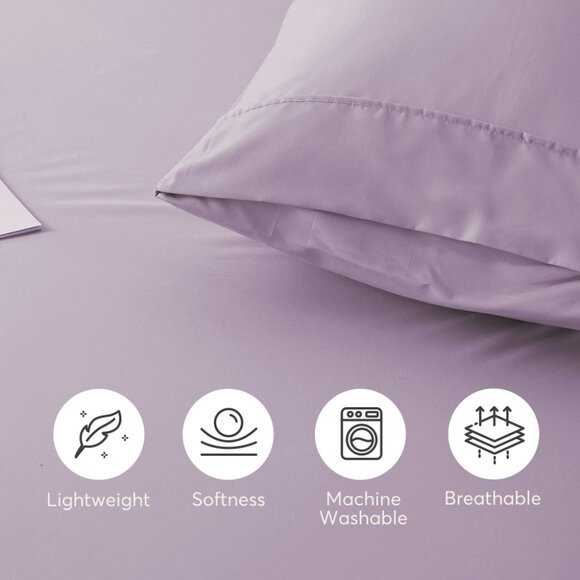 New Sheet Sets - Original Packaging - Purple - Any Size - Picture 3 of 6